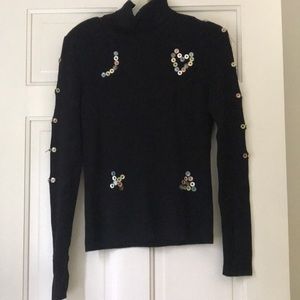 Yudashkin black sweater.